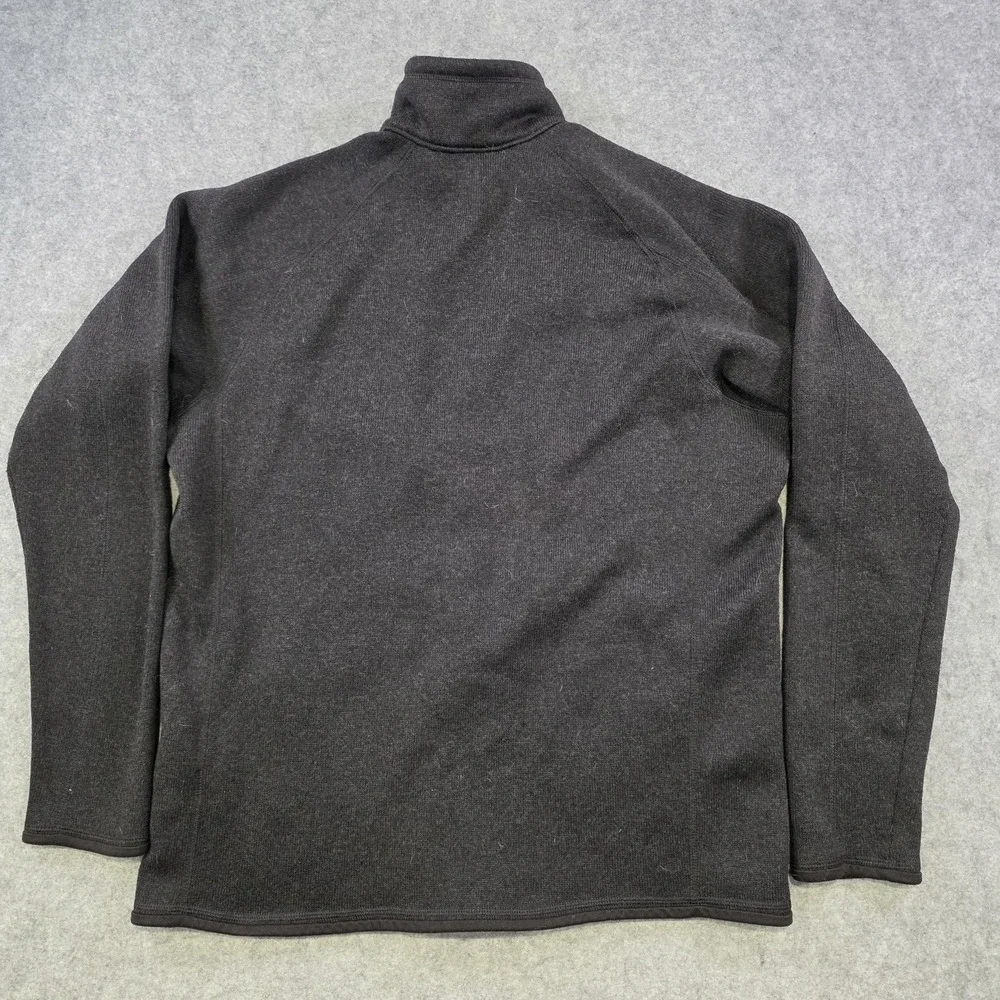Patagonia Better Sweater Jacket Mens Large Black Full Zip Fleece Veterinarian